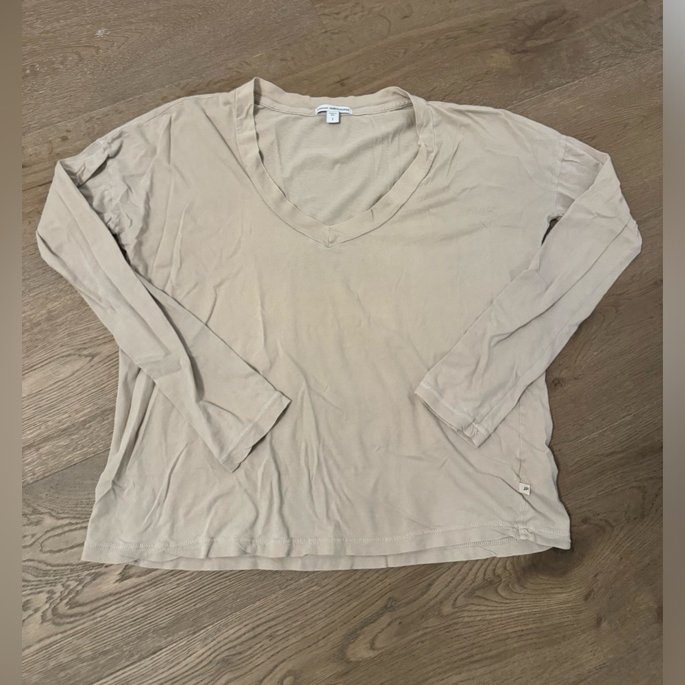 James Perse V-Neck Long Sleeve